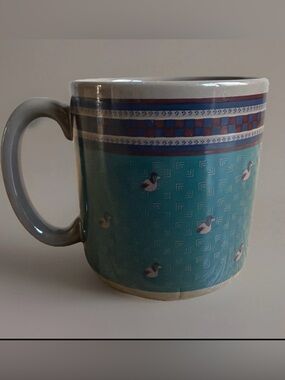 Vintage Potpourri Press Wild Goose Chase Coffee Mug Cup 1989 Korea Cabincore